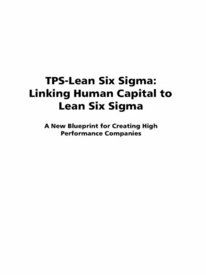 cover image of TPS-Lean Six Sigma